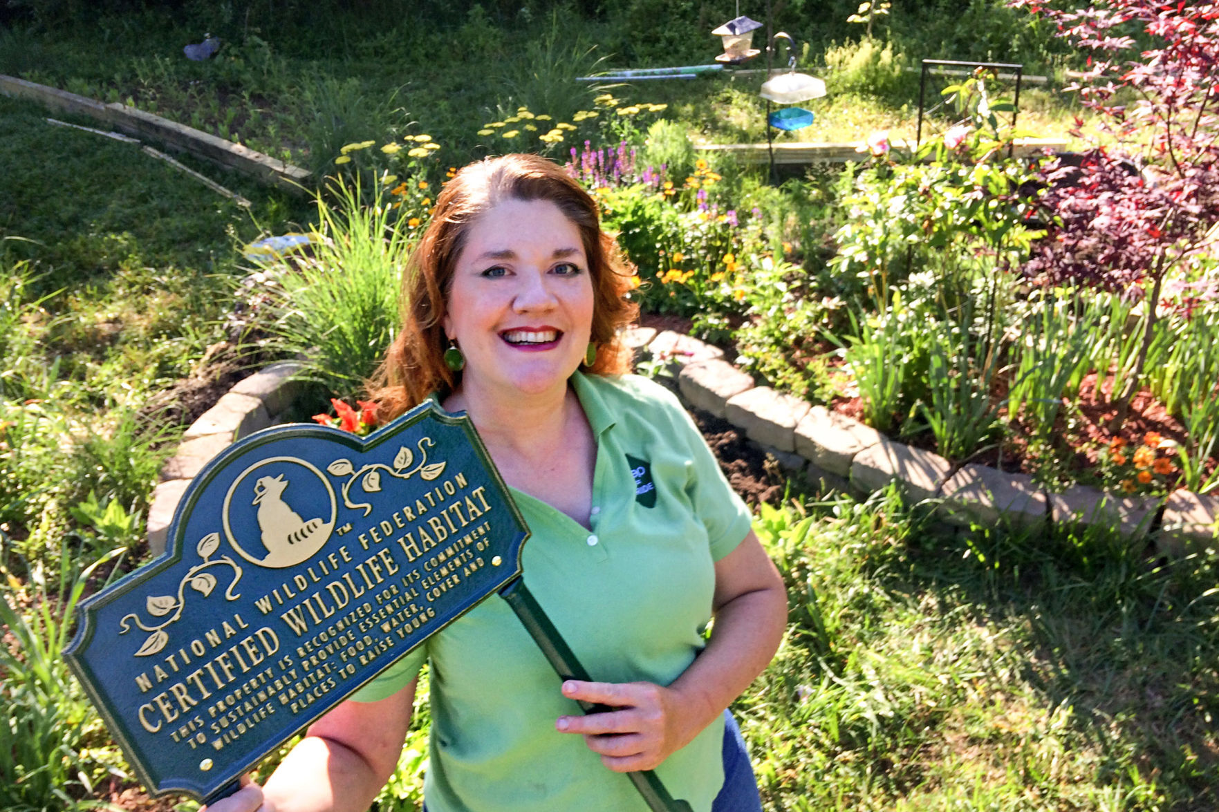 Hurricane woman turns sink hole into haven